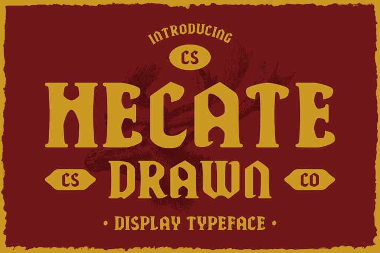 Preview of CS Hecate Drawn Font