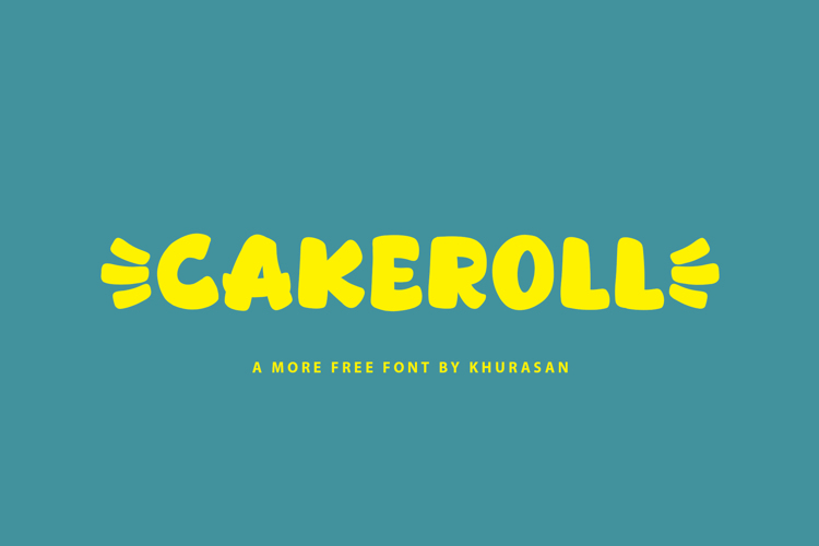 Cakeroll Font