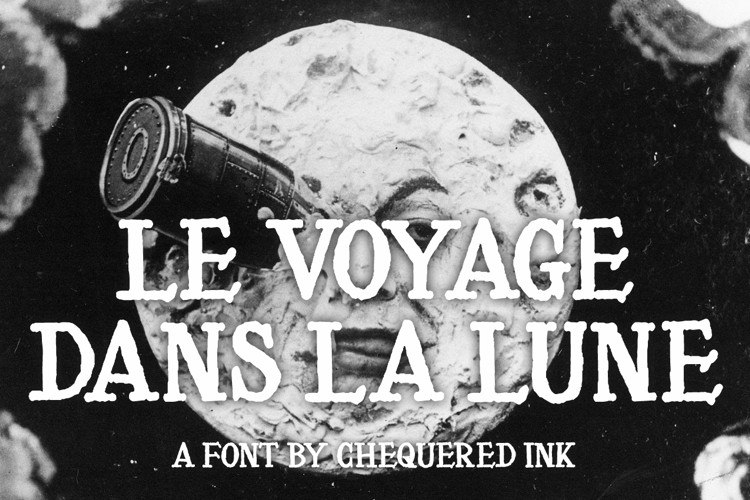 Le Voyage Dans La Lune Font