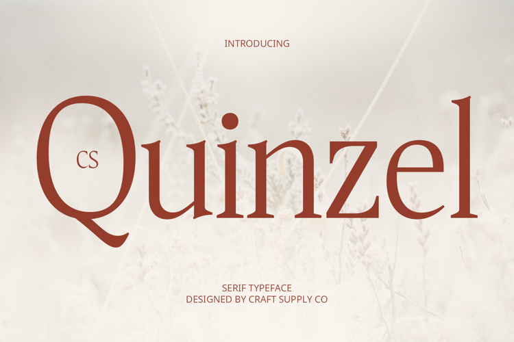 Preview of CS Quinzel Font
