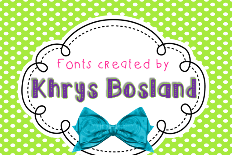 KBSkittled Font