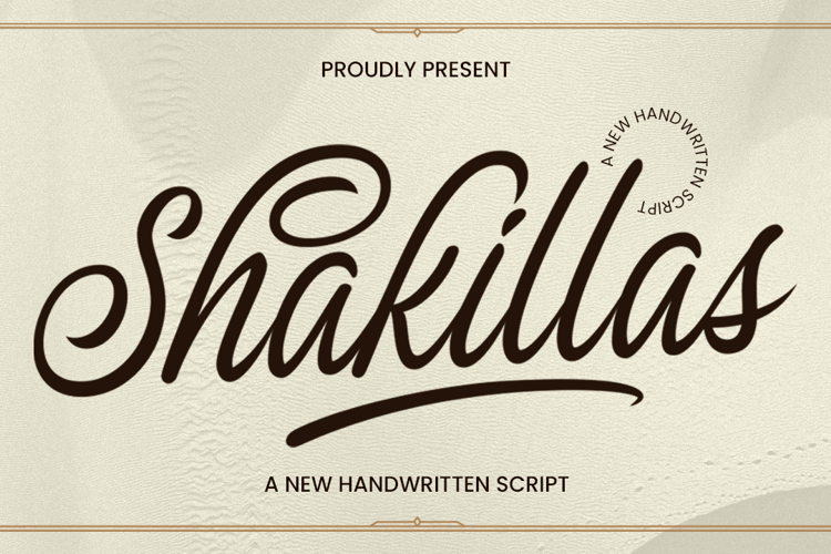 Shakillas Font