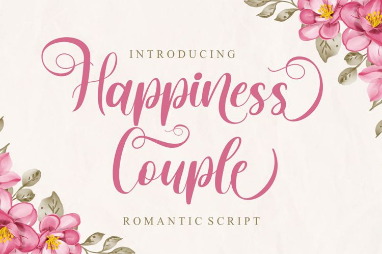 Happiness Couple Font Putracetol Studio Fontspace