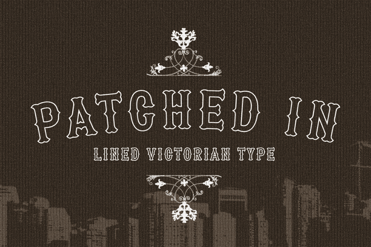 Patched In Font