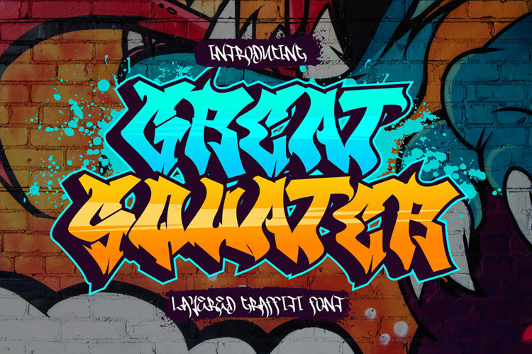 Preview of Great Squater Font