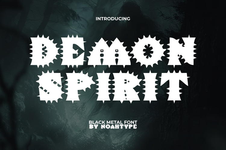 Preview of Demon Spirit Font