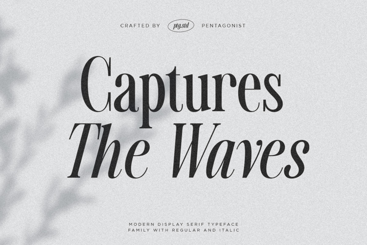 Capture The Waves Font