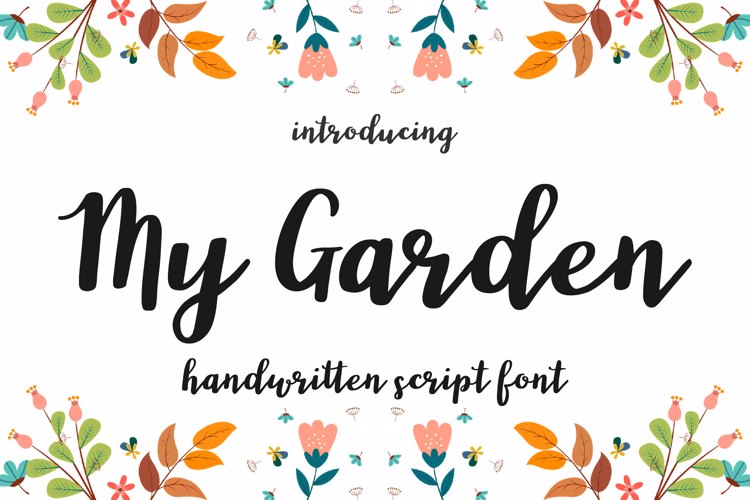 Mygarden Font