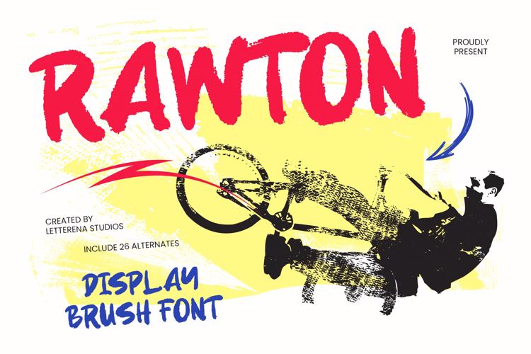 Preview of Rawton VERSION Font