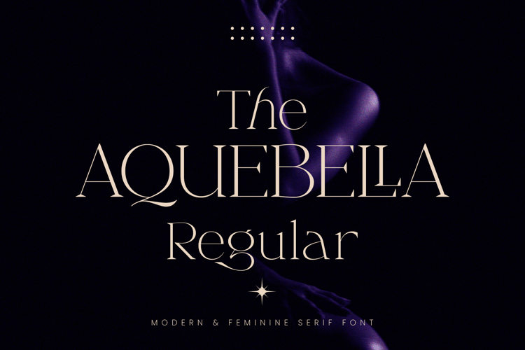 Preview of Aquebella Font