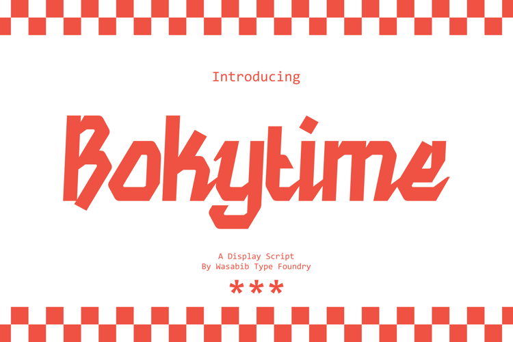 WTF Bokytime Font