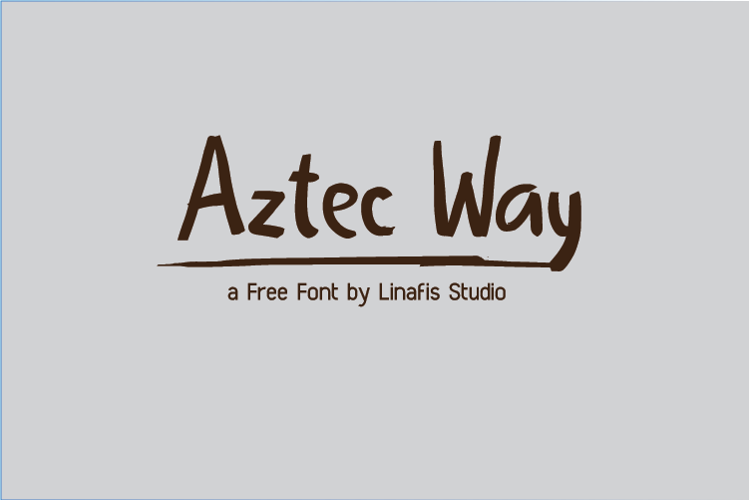 Aztec Way Font