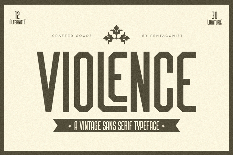 Violence Font