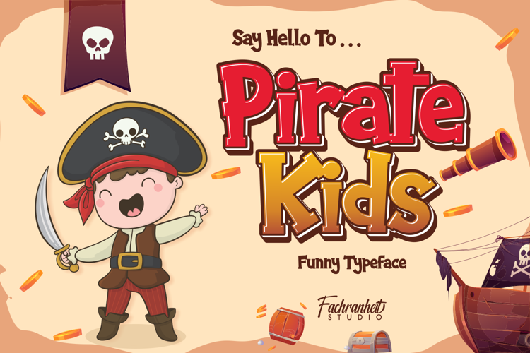 Pirate Kids Font