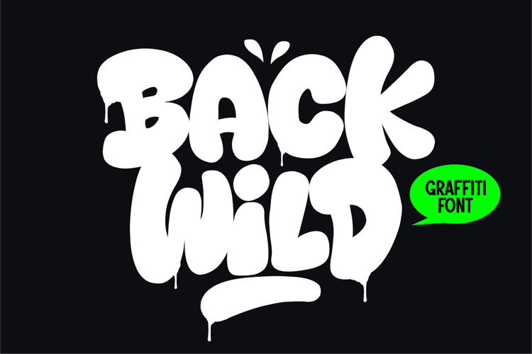Preview of Back Wild Font