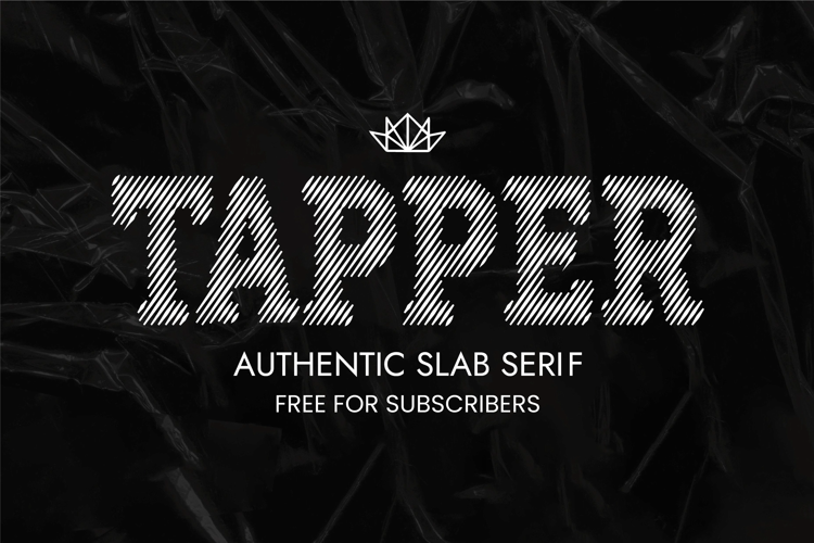 Preview of Tapper Font
