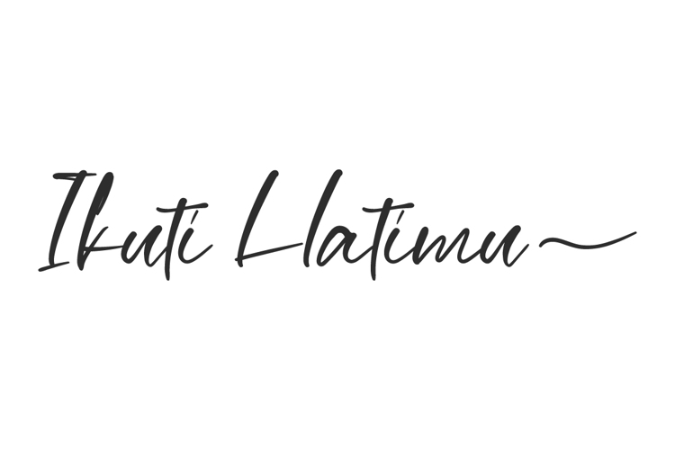 Ikuti Hatimu Font