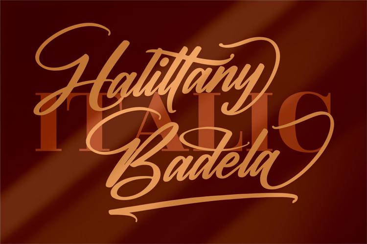 Halittany Badela Font