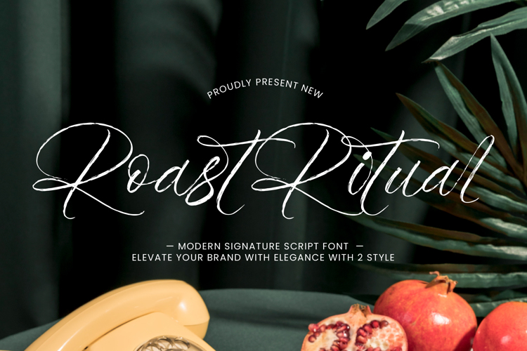 Preview of Roast Ritual Font