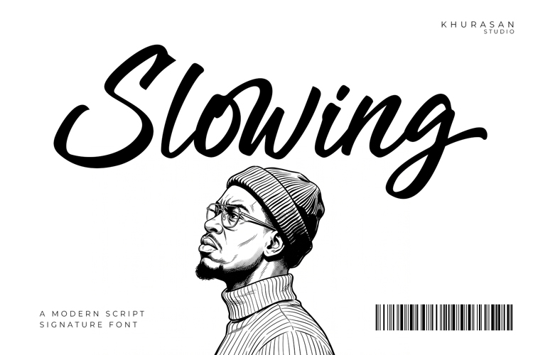 Preview of Slowing Font