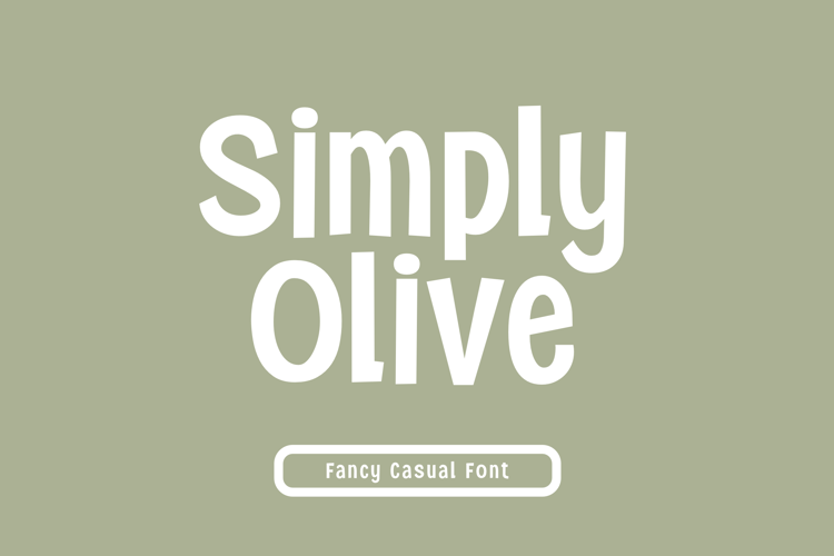 Simply Olive Font