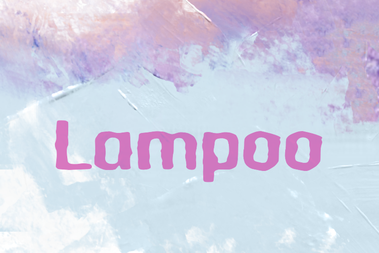 L Lampoo Font