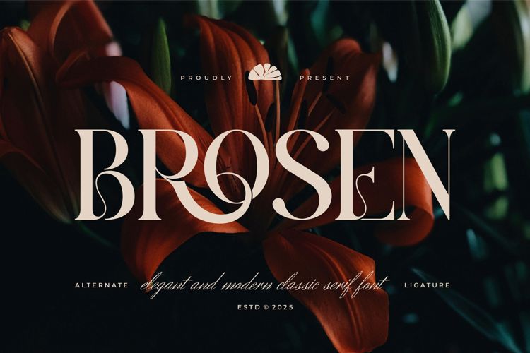 Preview of Brosen Font
