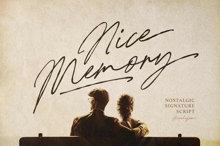 Preview of Nice Memory Font