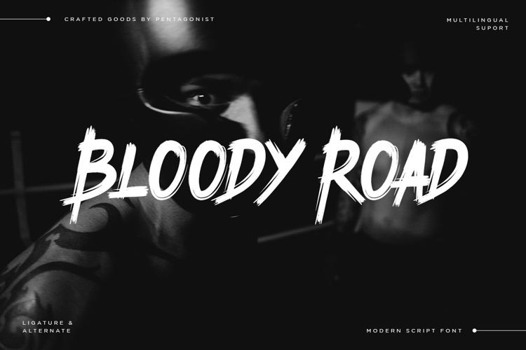 Bloody Road Font