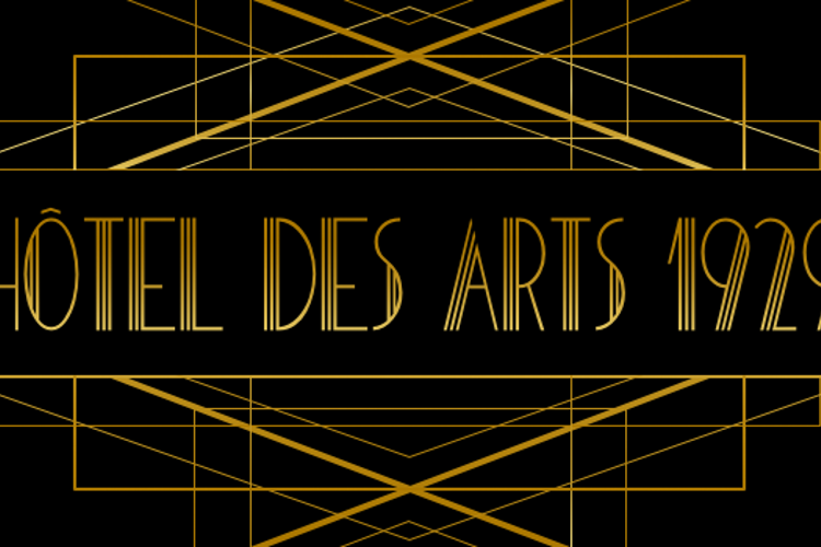 HOTEL DES ARTS 1929 Font