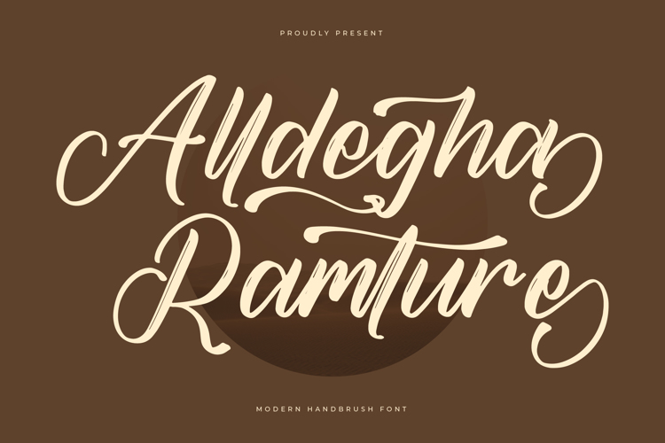 Alldegha Ramture Font