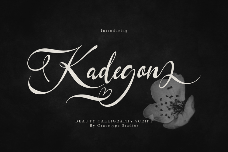 Preview of Kadegon Font