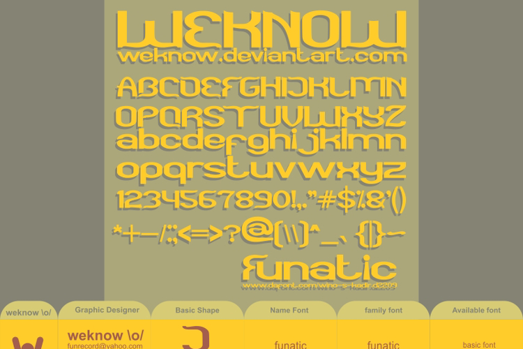 funatic Font