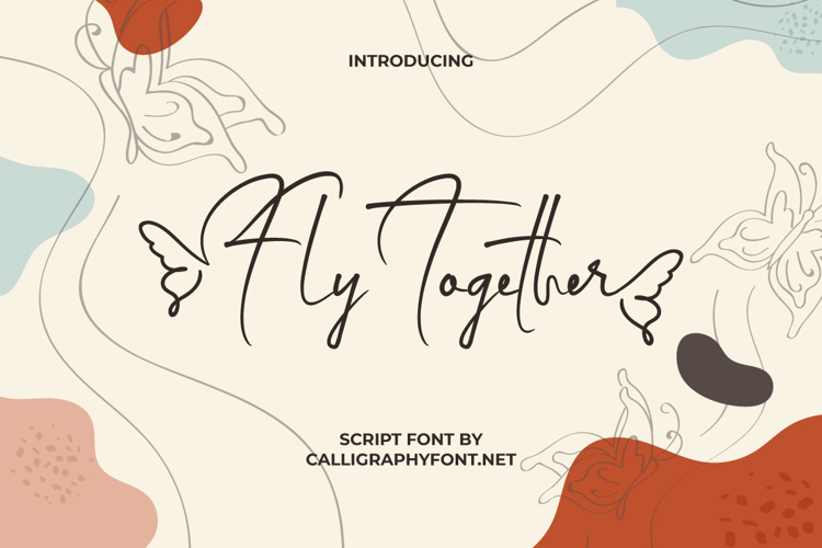 Fly Together Font