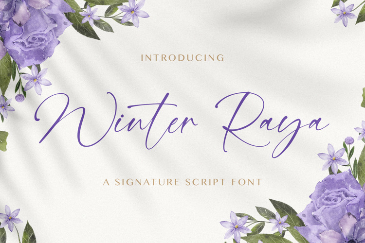 Winter Raya Font