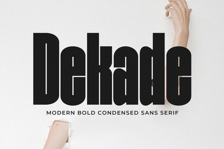 Preview of Dekade Font