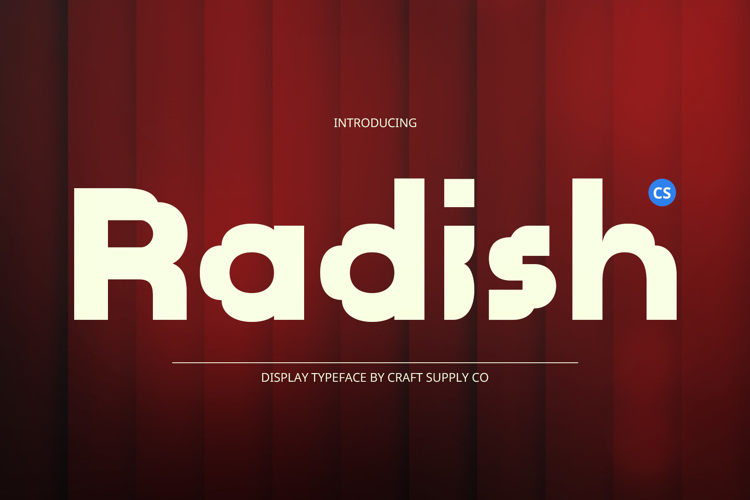 CS Radish Font