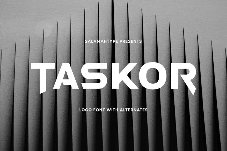 Preview of Taskor Font