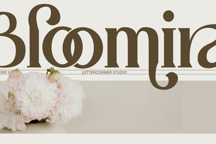 Preview of Bloomira Font