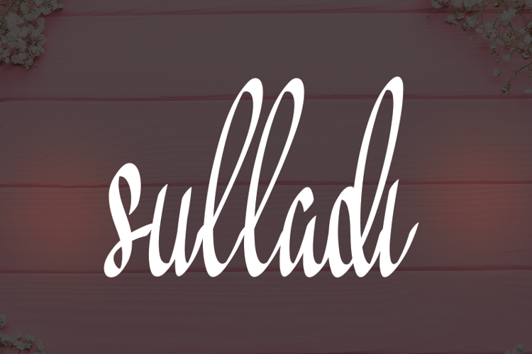 Sulladi Font