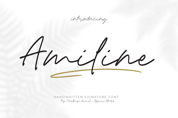 Amiline Font