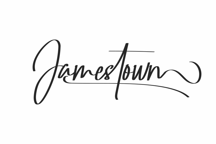 Jamestown Font