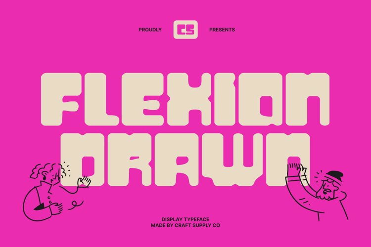 Preview of CS Flexion Drawn Font