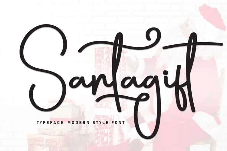 Preview of Santagift Font