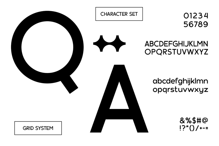 Preview of FOKUZ Font
