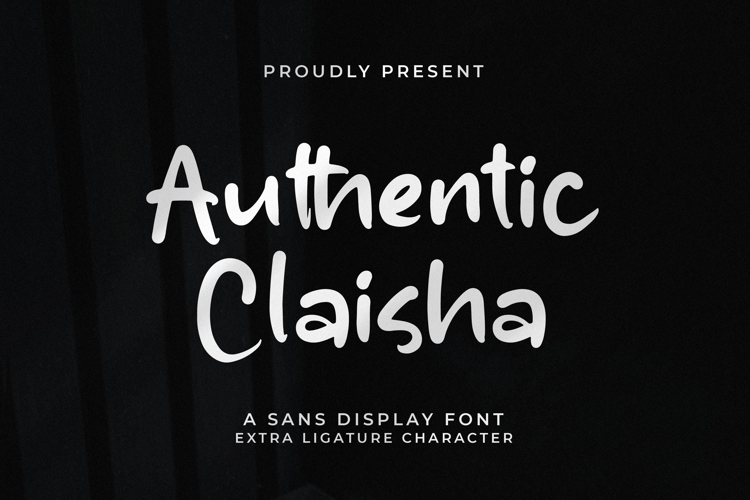 Authentic Claisha Font