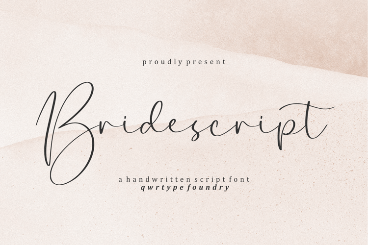 Bridescript Font