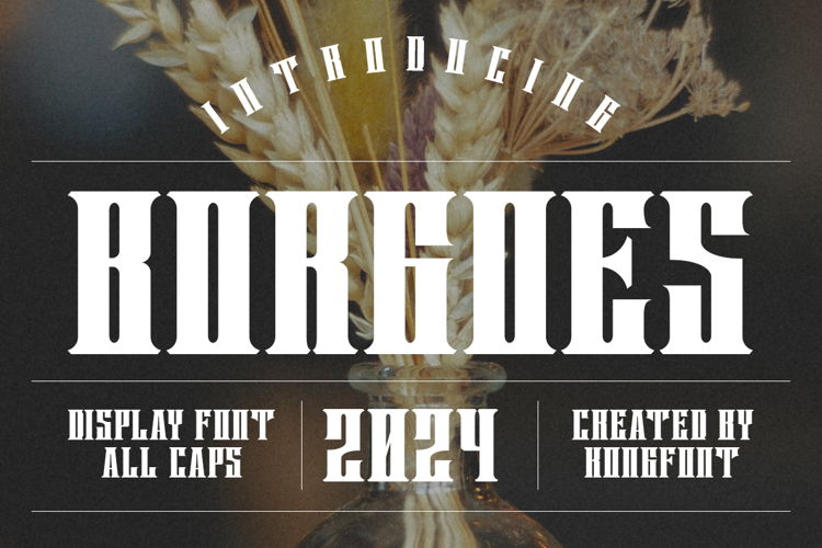 Borgoes Font