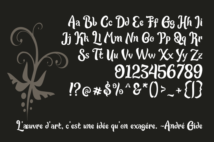 Black Ginger Font