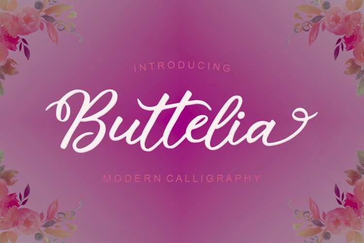 Buttelia Script Font